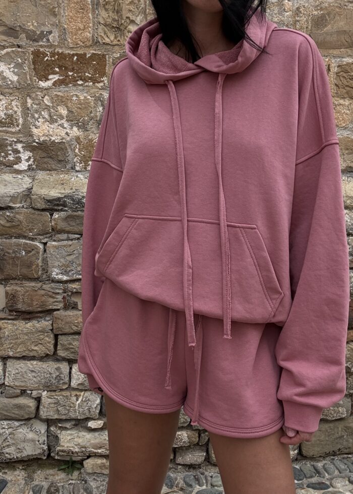 Худі DEMI old pink